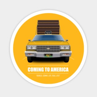 Coming to America - Alternative Movie Poster Magnet